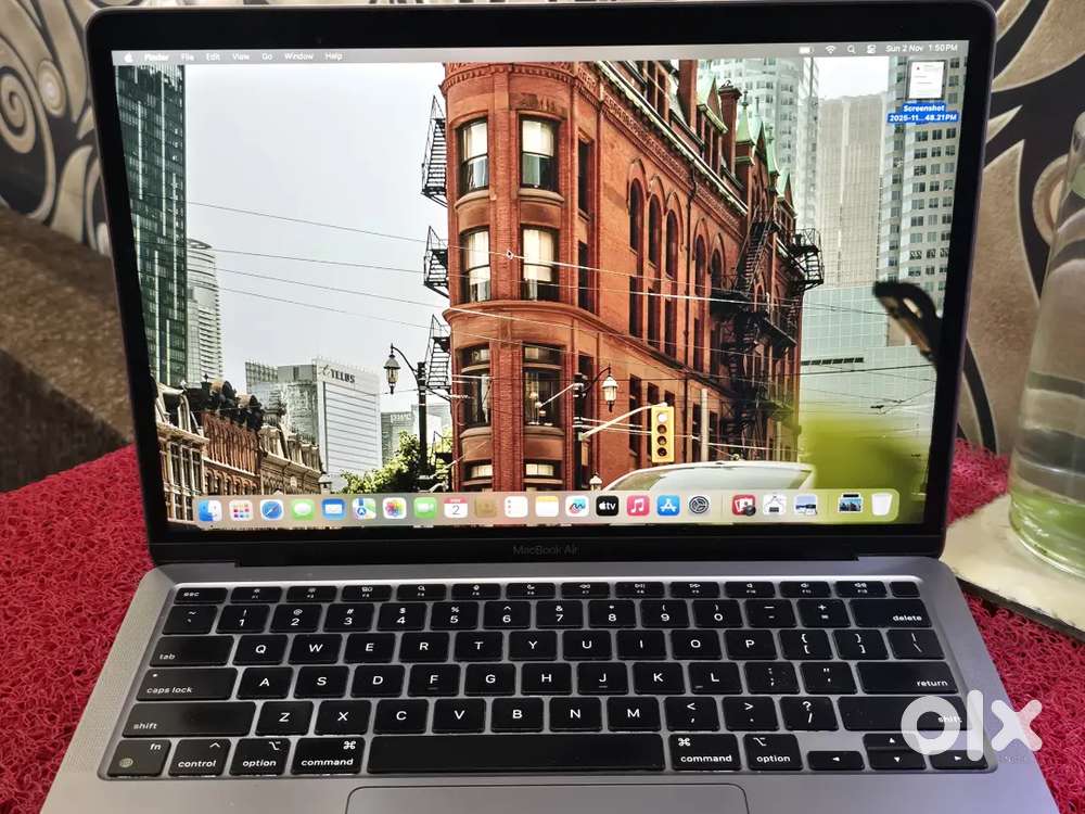 M1 Air 2021 Apple Macbook 8gb 256gb SSD 13inch Retina Touch iD