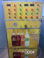 Soda bottling machine and water purifier plant