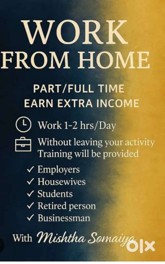 Work from home opportunity