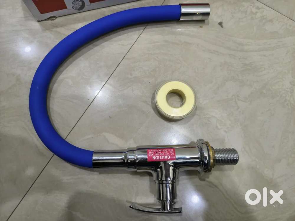 Flexible tap blue