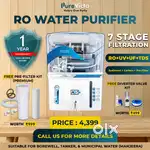 New RO Water Purifier - 7 Stage Filter , 1-Year Warranty, 12 Ltrs