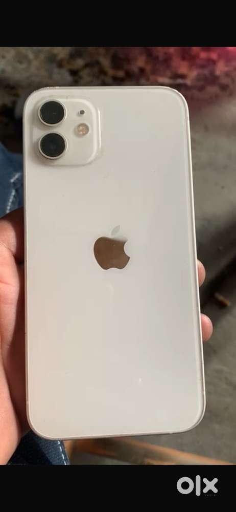 I phone 12.    No box.  84%. Battery health wite colour pece