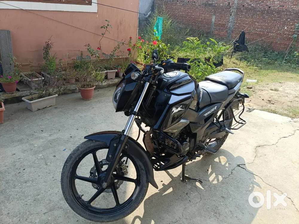 TVS RAIDER 125 SELL NEW BIKE PARCHES