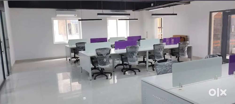 33 seater 3 cabin 1 conference plag n play office space for rent