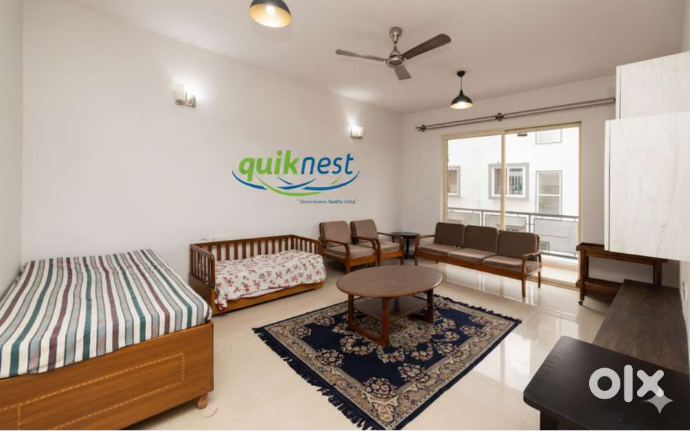 3 BHK Fully-Furnished Apartment for Lease in Yelahanka New Town
