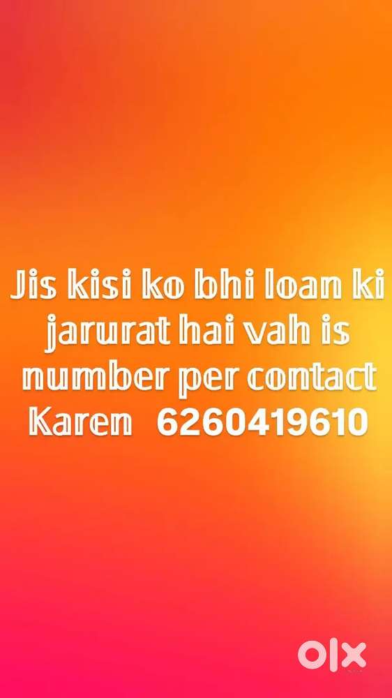 Jis kisi ko bhi lone ki requirement hai is number par call karo