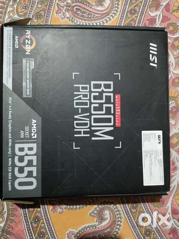 MSi B550M PRO VDH MOTHER BOARD (NEW)