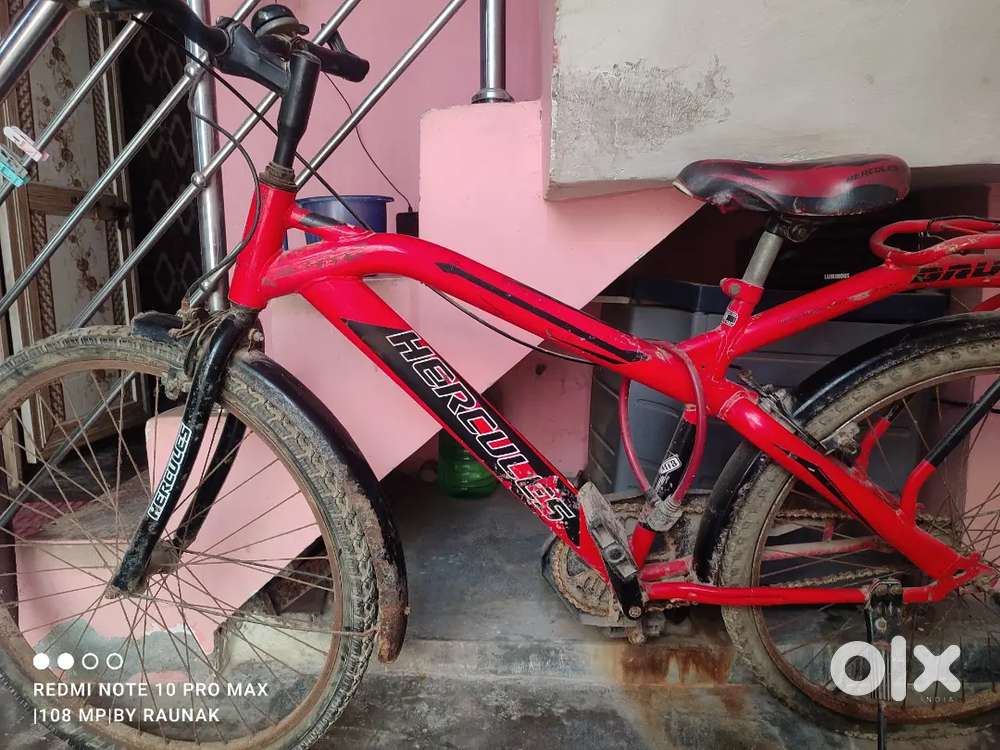 Hercules Bicycle Red