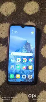 Redmi Note 8.  Ram (4+1) GB CPU- Octa Core with  earbuds
