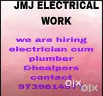 Electrician cum plumber