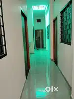 Single room with attached kitchen and bathroom