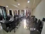 20SEATING BOSS CABIN FURNISHED OFFICE SPACE AT RENT SAKET SQUARE