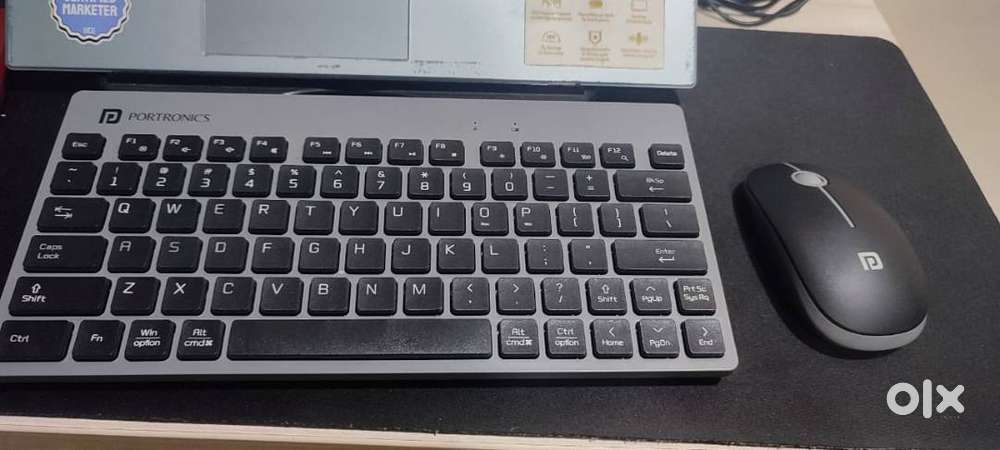 Portronics Key2 Combo Wireless Keyboard and Mouse Set, with 2.4 GHz US