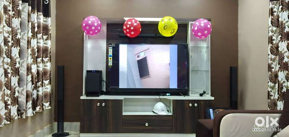 Refrigerator & TV Cabinet