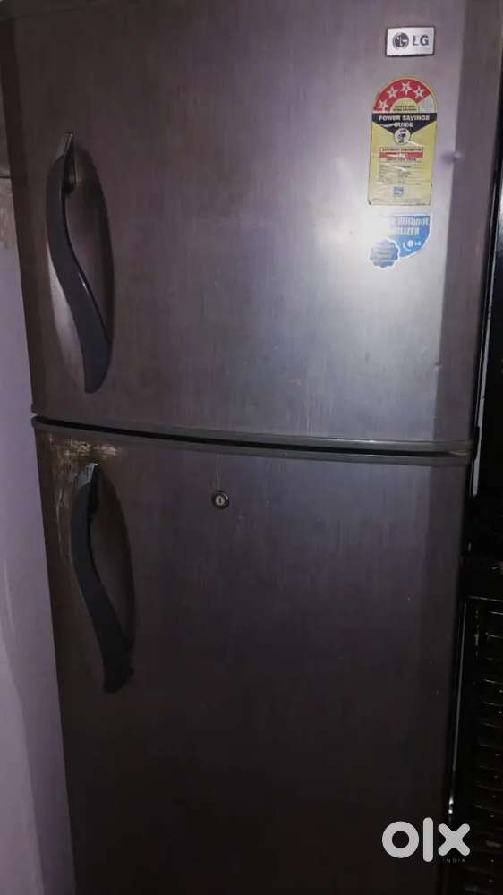 LG double door fridge available for sale.