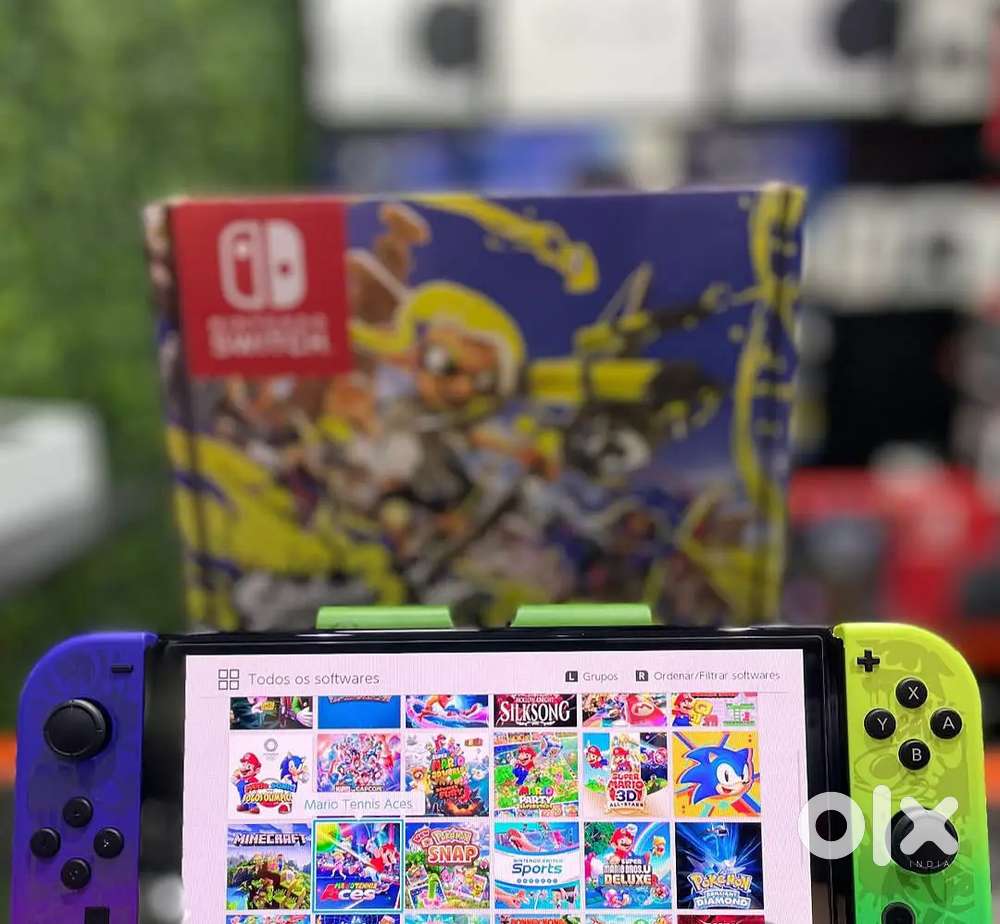 Nintendo Switch Oled Splatoon 3 Limited Edition