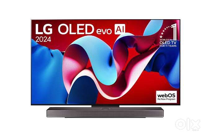 New LG 55 inch OLED TV with bill and warranty