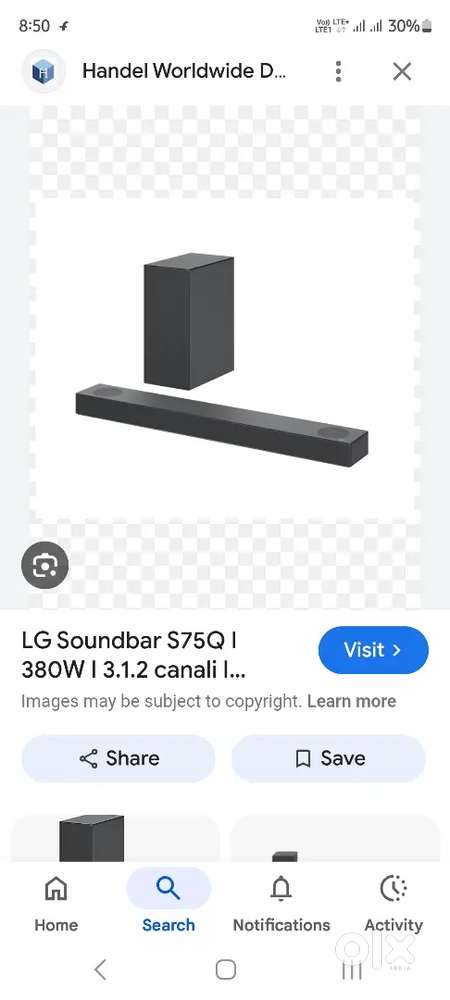 LG S75Q...soundbar