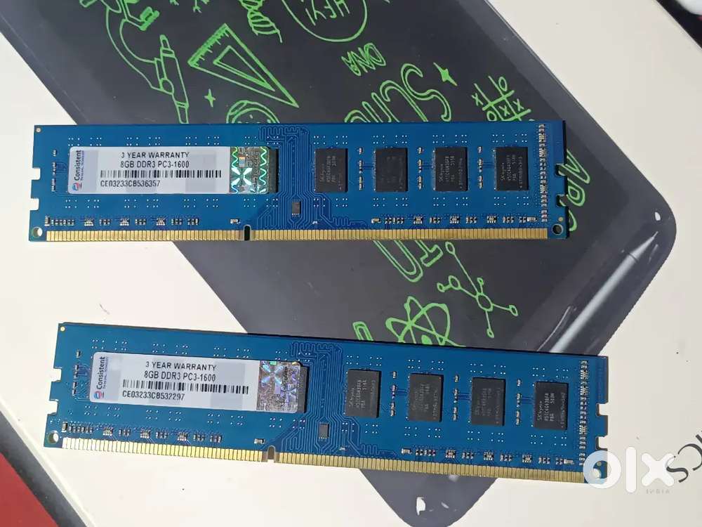 8 GB RAM DD3 CONSISTENT NEW