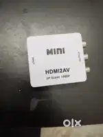 HDMITOAV Converter.       Used only for 2 times