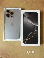 iPhone 16 Pro 256gb natural titanium excellent condition box bill