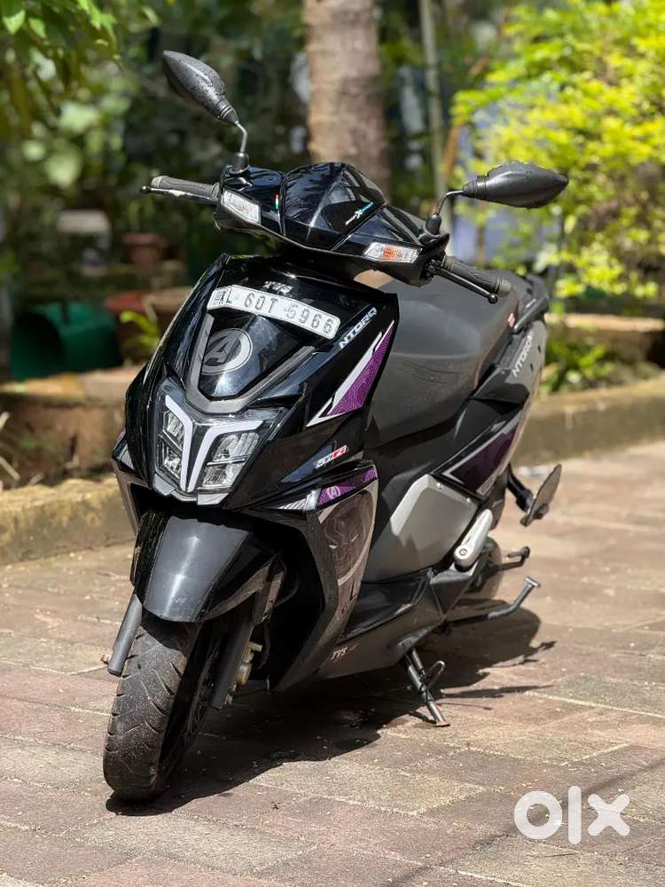 TVS Ntorq batman black colour good condition no replacement