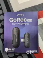 Professional Wireless Microphone with Adaptor for vlogging (Kreo)