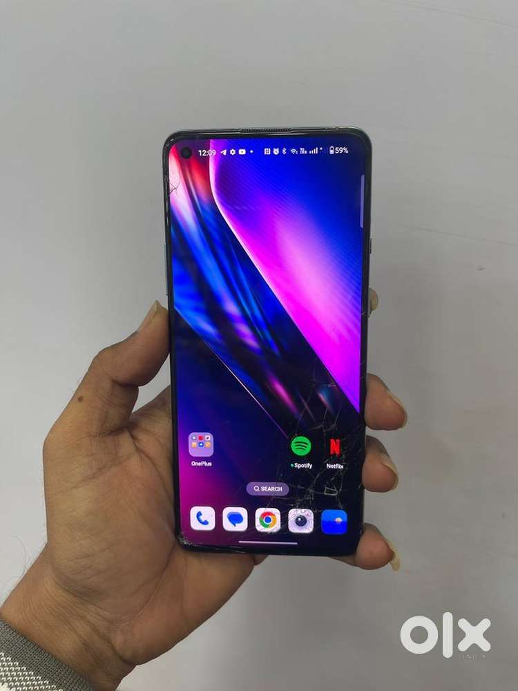 Oneplus 9r 8/128 Glass crack Back door Crack