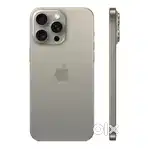 Iphone 15 pro max 92% battery health natural titanium