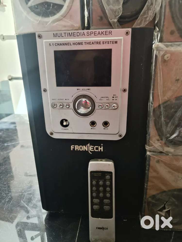 Home theatre, dvd player and speakers