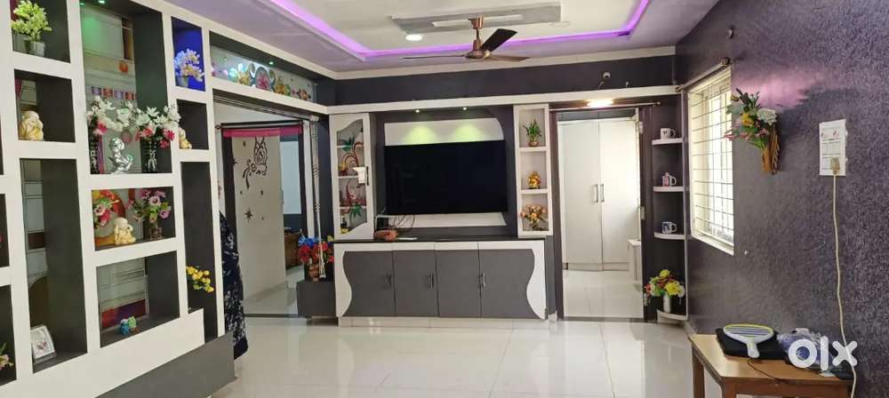 న్యూ 3BHK డిలాక్స్ ఫ్లాట్ ఫర్ సెల్ బల్లెం వారి వీధి కి దగ్గర గా