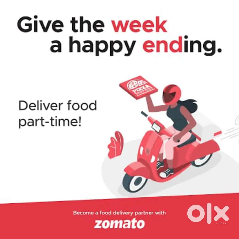 Zomato food delivery partner jobs