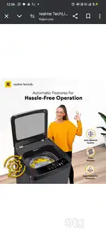 Realme washing