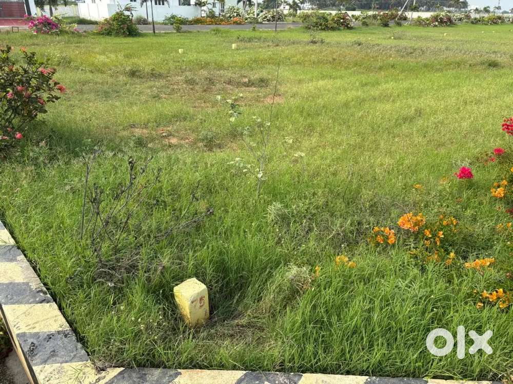 South- east facing corner property near sulur for sale.