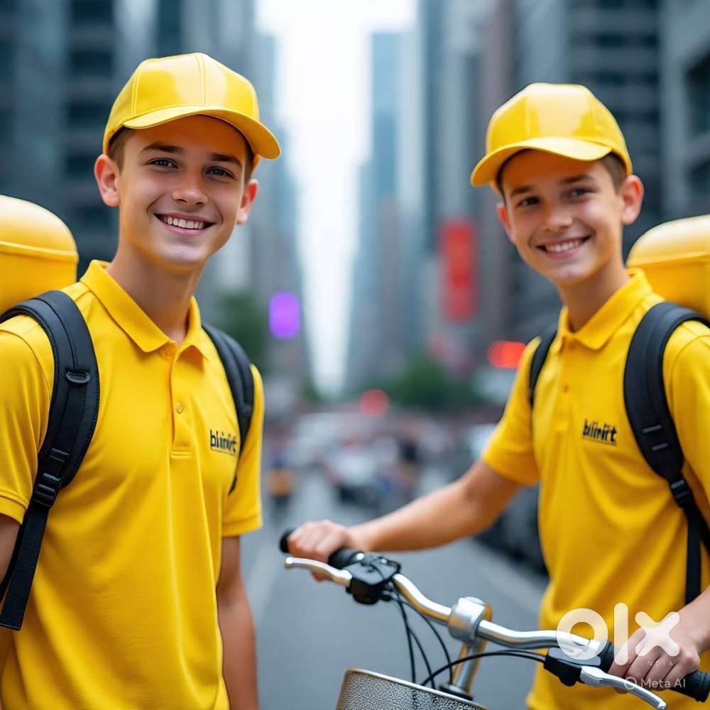 blinkit delivery boys jhansi
