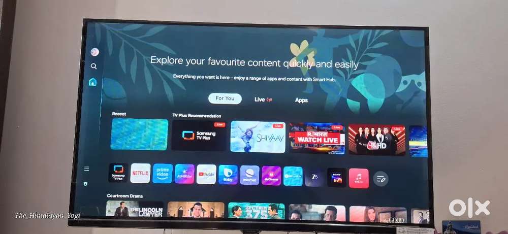 Samsung smart android LED 32 inch