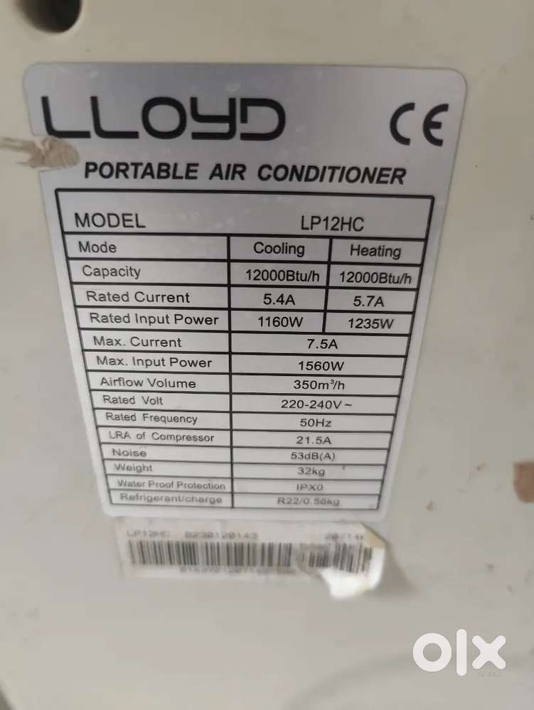 Portable AC in plug and use/split AC 1.5 ton