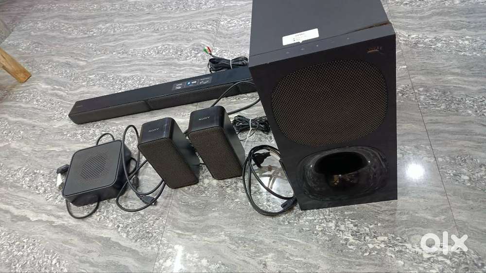 Sony 5.1 Speakers 600Watts with  Woofer and Bar,speakers