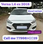 Hyundai Verna CRDi 1.6 EX, 2018, Diesel