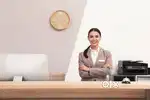 Wanted a female receptionist age range 25 to 30