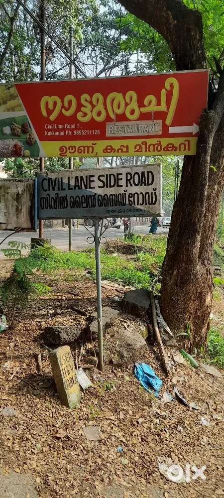 Plot for sale- Near to Kakkanad collectorate- Civil Lane side road