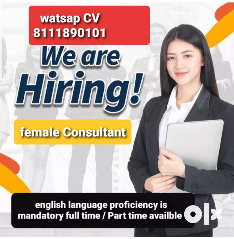 Required Female Office Consultant Full/ part time  at Vazhakkala