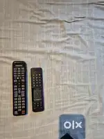 tv and set top box remote