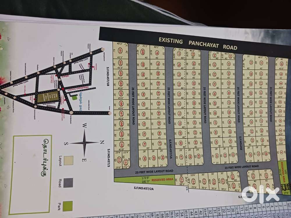 Plot, 6 cents, can be given as 2 property as well, each 3x̌