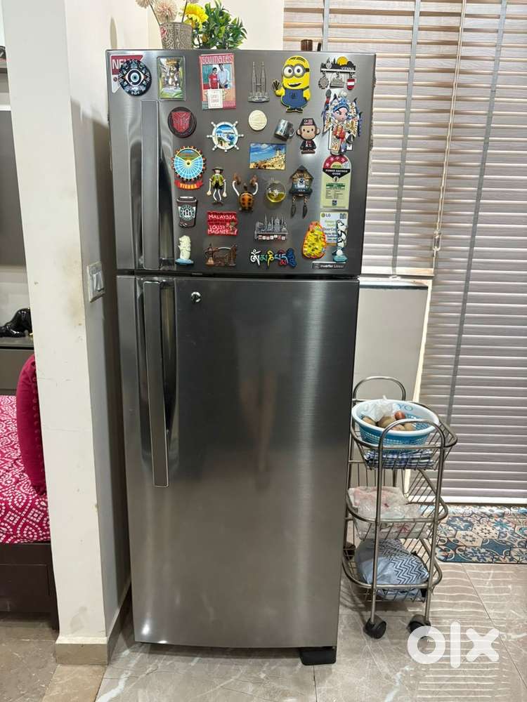 LG double door refrigerator convertible