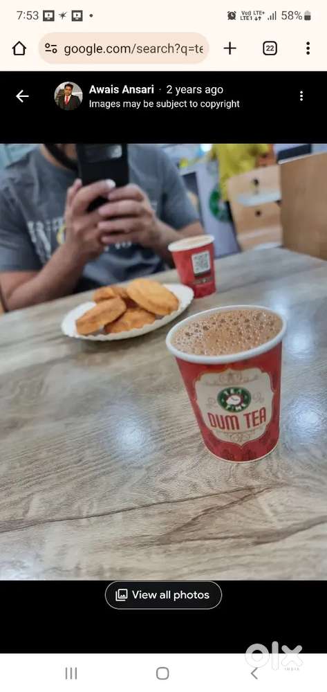 I want tea master, curry master and biryani master