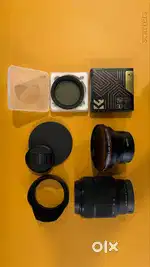 Sony 28-70 mm + Wide & Macro Lens + Circular Polarizer, ND Filter