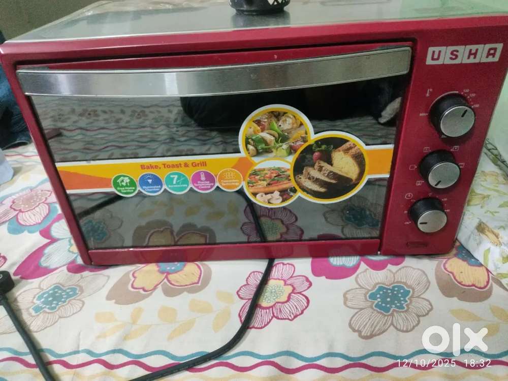 Usha 42 Litre 1 month old Otg And Rotisserie , Convention. 6 Mode Heat