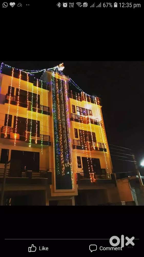 3 BHK flat available for rent