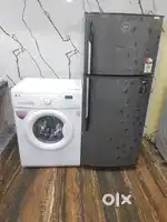 Godrej eon latest flower model refrigerator & lg washing machine*/*